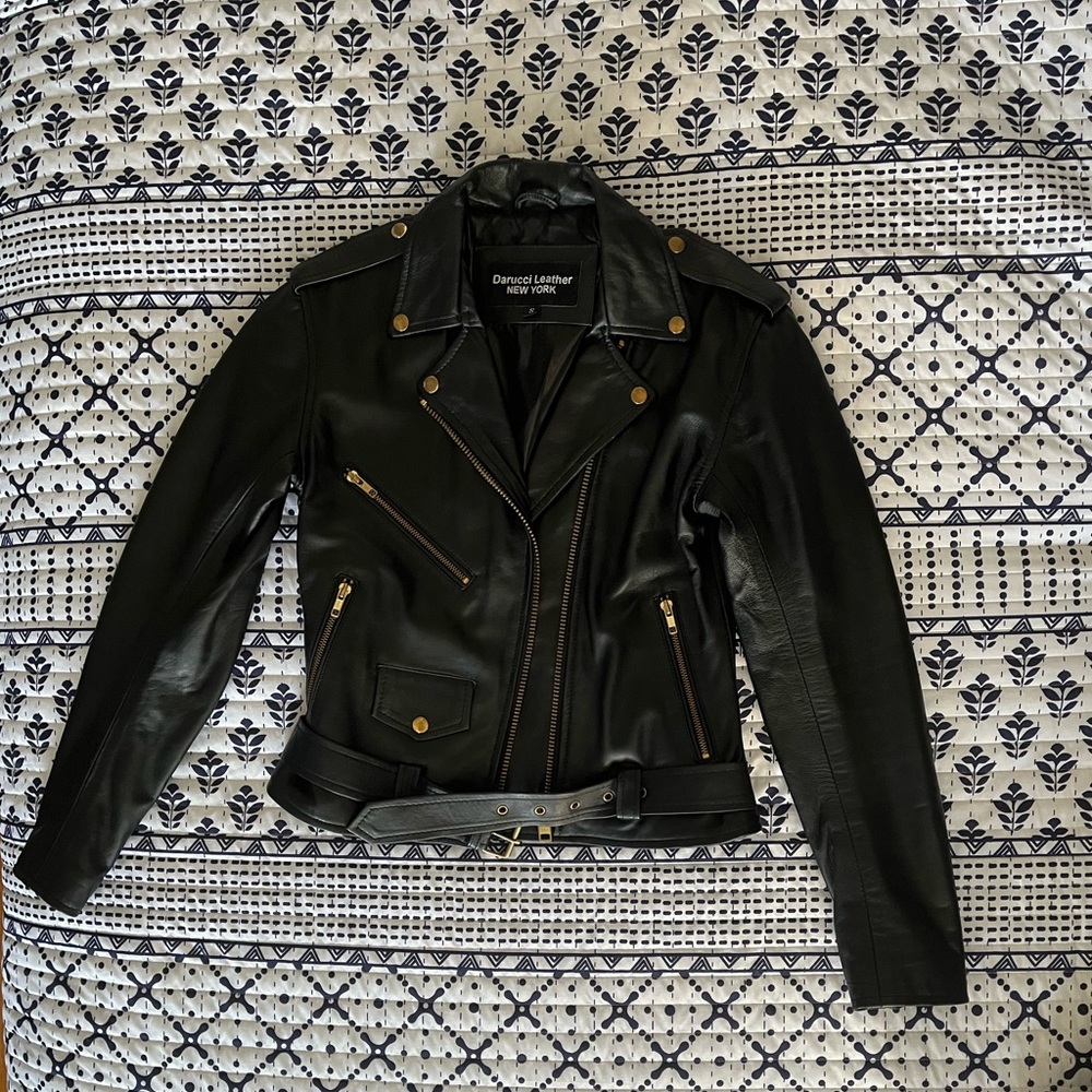 leather jacket